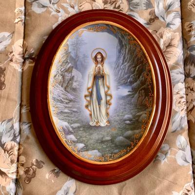 LOT 225 B: Collection of Bradford Exchange "Visions Of Our Lady" by Hector Garrido Collectors Plates: "Our Lady Of...