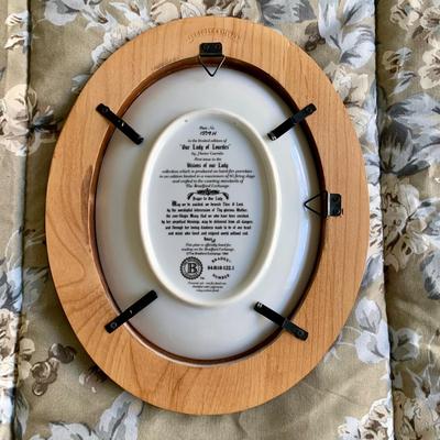 LOT 225 B: Collection of Bradford Exchange "Visions Of Our Lady" by Hector Garrido Collectors Plates: "Our Lady Of...