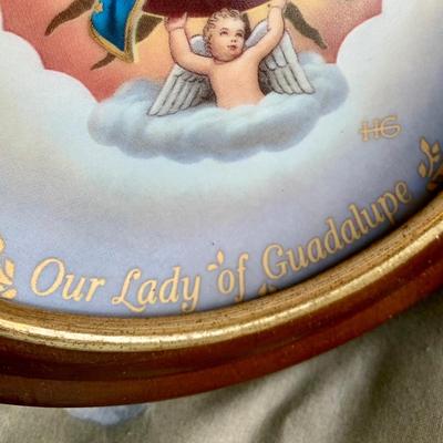 LOT 225 B: Collection of Bradford Exchange "Visions Of Our Lady" by Hector Garrido Collectors Plates: "Our Lady Of...