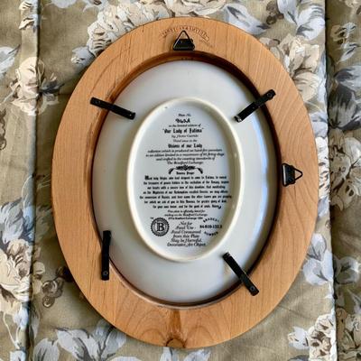 LOT 225 B: Collection of Bradford Exchange "Visions Of Our Lady" by Hector Garrido Collectors Plates: "Our Lady Of...