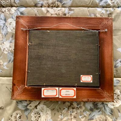 LOT 226 B: Framed & Signed Oil Painting by Maurice, Prints by P.C. & M.M.Rose