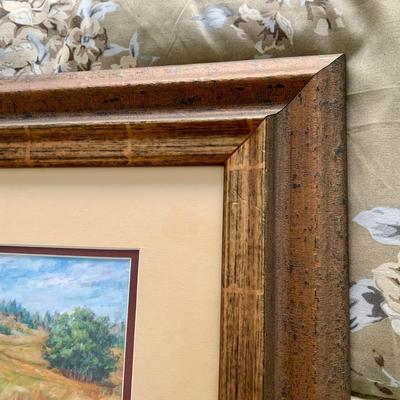 LOT 226 B: Framed & Signed Oil Painting by Maurice, Prints by P.C. & M.M.Rose