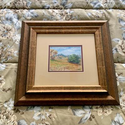 LOT 226 B: Framed & Signed Oil Painting by Maurice, Prints by P.C. & M.M.Rose