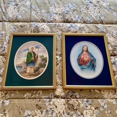 LOT 231 B: Framed Religious Wall Decor Collection