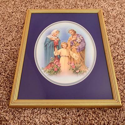 LOT 231 B: Framed Religious Wall Decor Collection