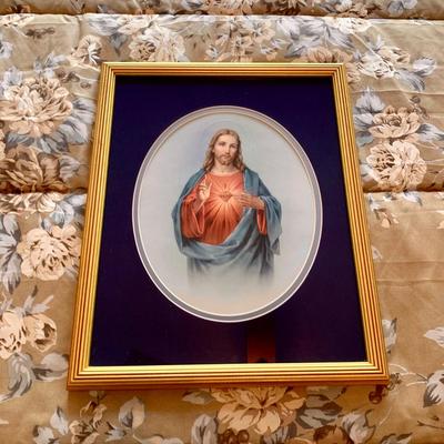 LOT 231 B: Framed Religious Wall Decor Collection