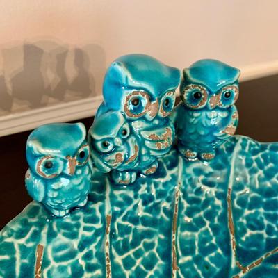 LOT 235 D: Owl & Elephant Home Decor: Teapots & More