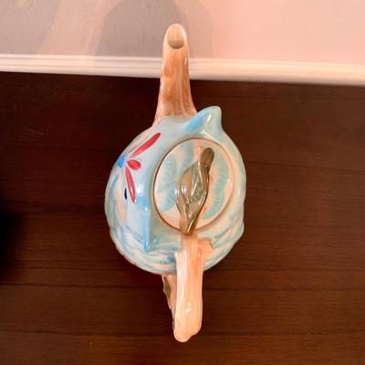 LOT 235 D: Owl & Elephant Home Decor: Teapots & More