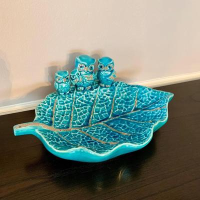 LOT 235 D: Owl & Elephant Home Decor: Teapots & More