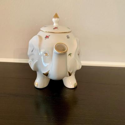 LOT 235 D: Owl & Elephant Home Decor: Teapots & More