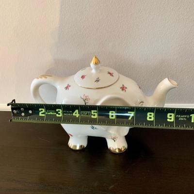 LOT 235 D: Owl & Elephant Home Decor: Teapots & More