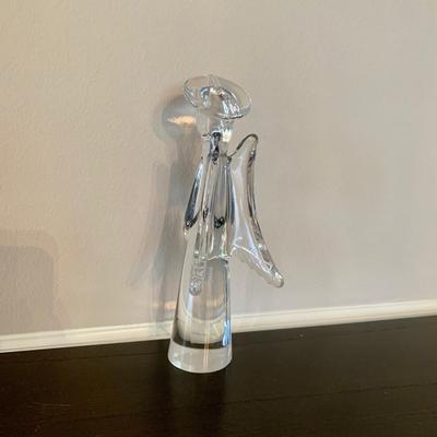 LOT 237 D: Marquis Waterford Cut Crystal Glass Dish, Toscany Lead Crystal Angel, & More