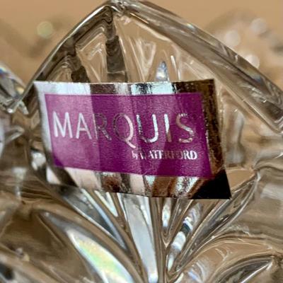 LOT 237 D: Marquis Waterford Cut Crystal Glass Dish, Toscany Lead Crystal Angel, & More