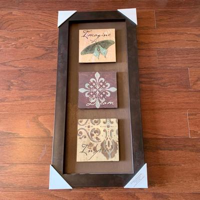 LOT 238 D: NIP Target Home Hanging Wall Decor