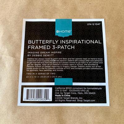 LOT 238 D: NIP Target Home Hanging Wall Decor