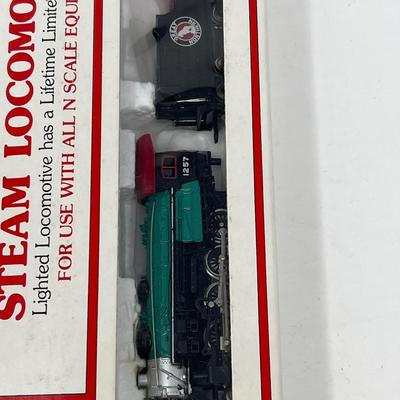 N Scale Engines & Rail Train Cars & N Scale Track