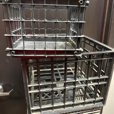 Vintage Plastic Milk Crates