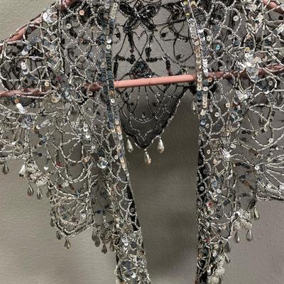 Stunning beaded shawl