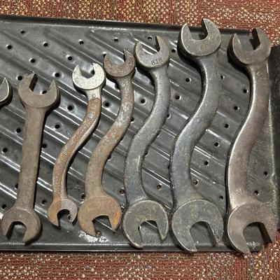 Assorted S shape wrenches