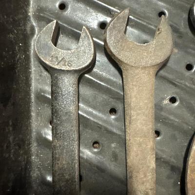 Assorted S shape wrenches