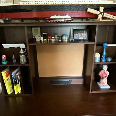 Potter Barn Solid Wood Desk/Hutch