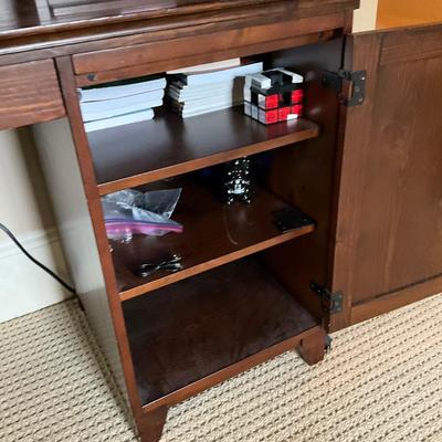 Potter Barn Solid Wood Desk/Hutch