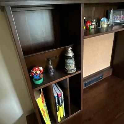 Potter Barn Solid Wood Desk/Hutch