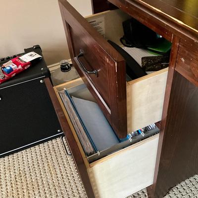 Potter Barn Solid Wood Desk/Hutch
