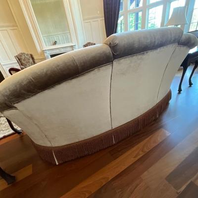 Victorian Century Furniture Down Feather Sofa