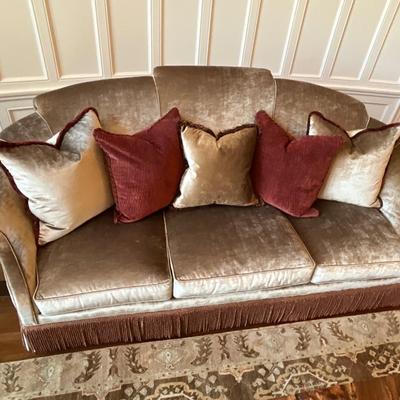 Victorian Century Furniture Down Feather Sofa
