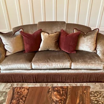 Victorian Century Furniture Down Feather Sofa