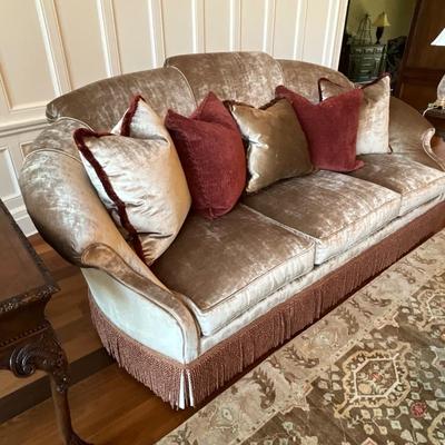 Victorian Century Furniture Down Feather Sofa