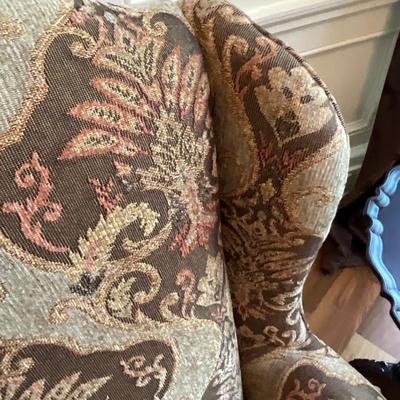 Pair of Southwood Furniture Wing Back Accent Chairs