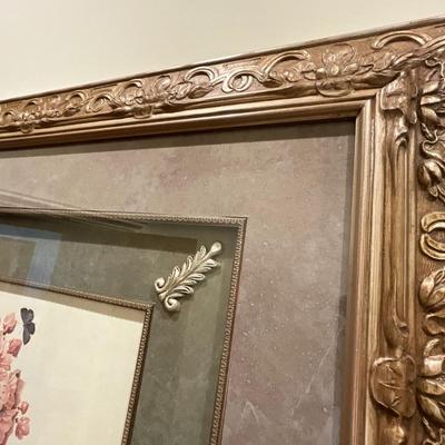 Pair of Beautiful Frames Artwork 48 X 39