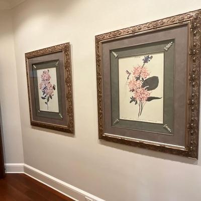 Pair of Beautiful Frames Artwork 48 X 39