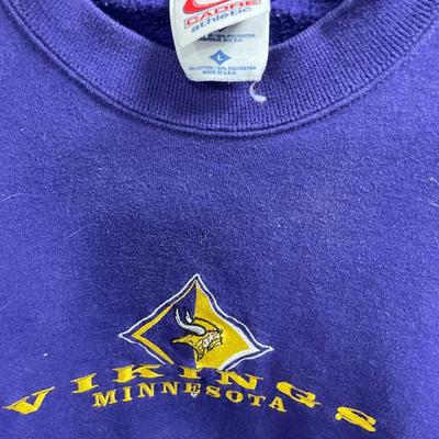 Vikings crew neck sweatshirt