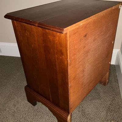 Pair of Cresent Furniture Solid Cherry Nightstands