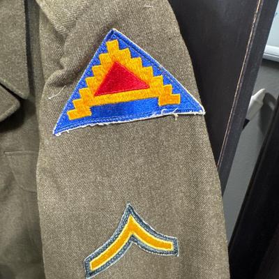 World War II class a jacket with Tie