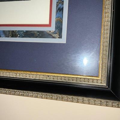 Folle Et Mitte Framed Artwork 39.5 X 32