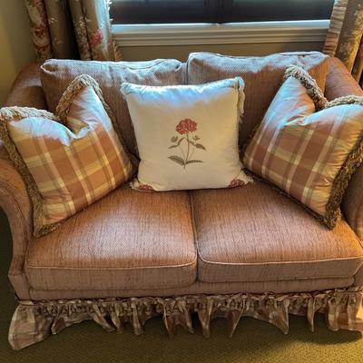 Custom Made Love Seat