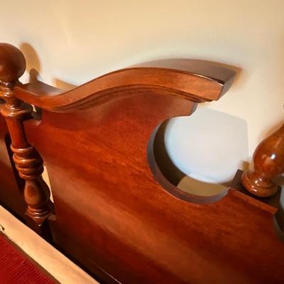 Thomasville King Size Bed, with Frame, Mattresses and Bedding