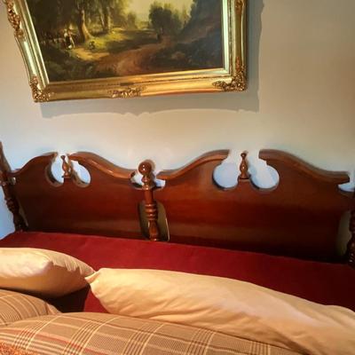 Thomasville King Size Bed, with Frame, Mattresses and Bedding