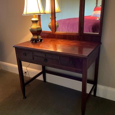 Antique Solid Wood Vanity/Desk