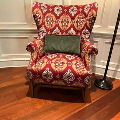Wesley Hall Furniture Wing Back Chair