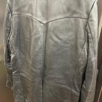 Leather sport coat & Worthington coat