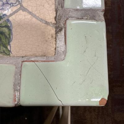 2 sets of mosaic nesting tables