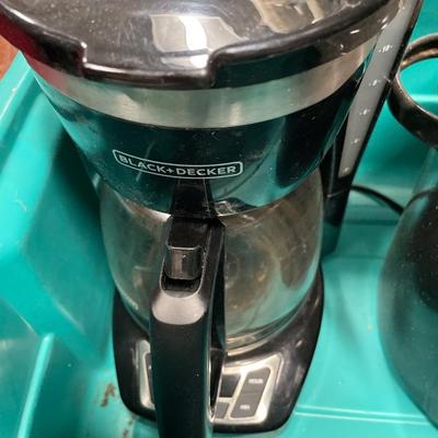 Sunbeam mixer, toaster, coffee pot and stock pot