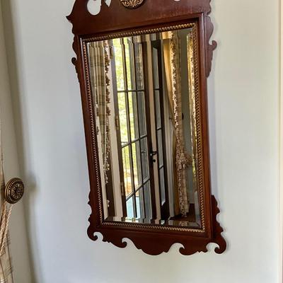 Federal Style Antique Console and Mirror