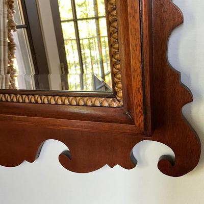 Federal Style Antique Console and Mirror