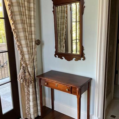 Federal Style Antique Console and Mirror